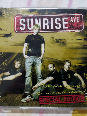 Sunrise Avenue On The Way To Wonderland CD+DVD deluxe special edition like new