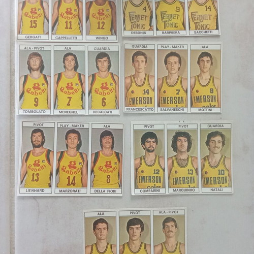 Calciatori Basket 1977/78 stickers like new
