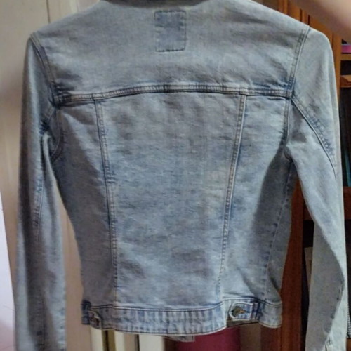 Bershka Denim Jacket 100% Cotton like new, blue, size XS