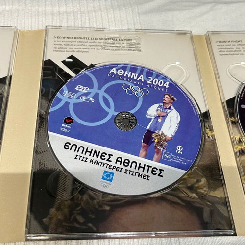 Athens 2004 Olympic Games DVD box set like new, missing one disc