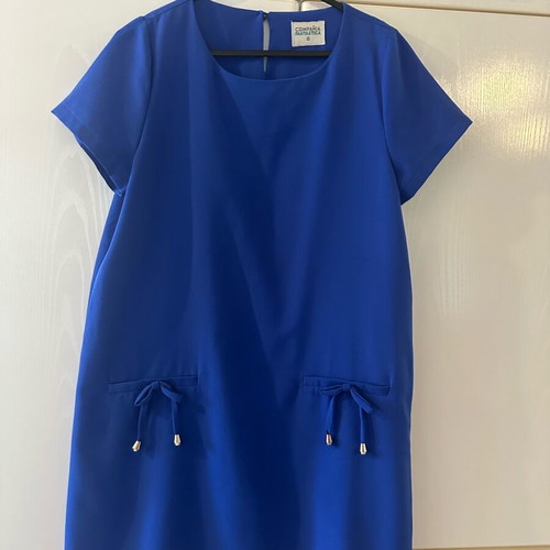 Compania Fantastica blue dress size M like new