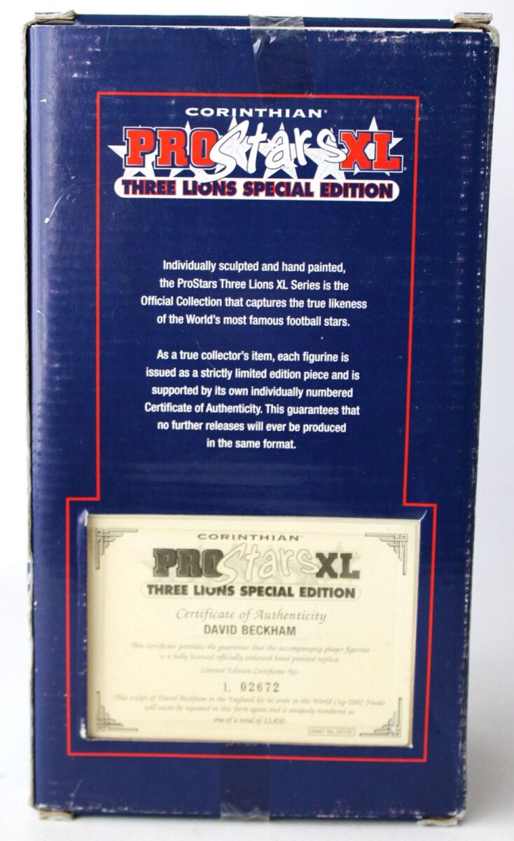 Corinthian Pro Stars XL David Beckham… - € 60,00 - Vendora.cy