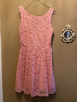 Pink summer dress for girls like new, size M