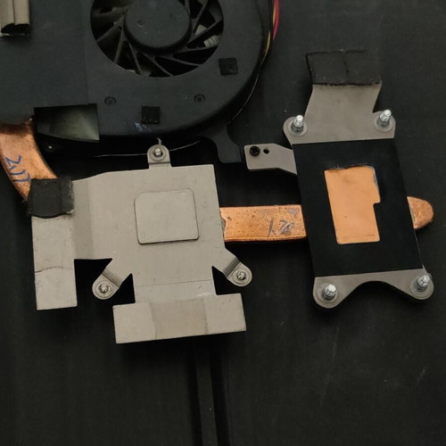 Laptop Cooling System AVC ADDA used with Fan and Heatsink