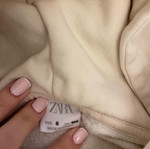 Zara kids hoodie like new, beige, size 128 cm, 8 years