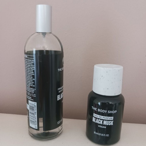 The Body Shop Black Musk Eau de Parfum 30 ml and Fragrance Mist 100 ml used