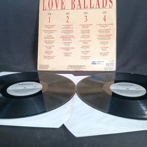 Love Ballads vinyl record used in good condition