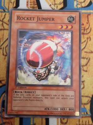 Rocket Jumper Effect Monster used, Yu-Gi-Oh! card