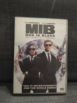 Men in Black International DVD μεταχειρισμένο, κωμωδία περιπέτεια φαντασίας, υπότιτλοι