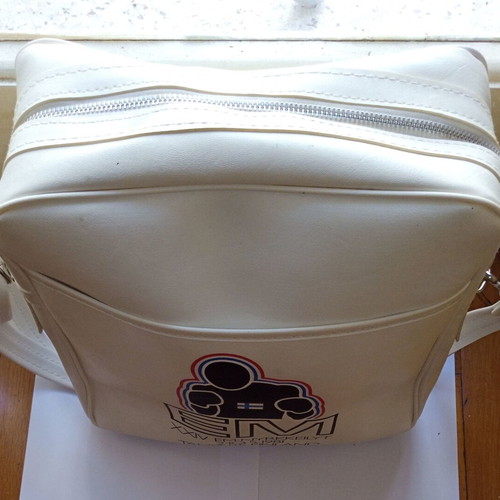 Boxing bag from Finland tournament May 1981 like new collectible