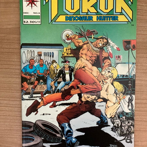Turok Dinosaur Hunter #6 used, Valiant comics, December 1993