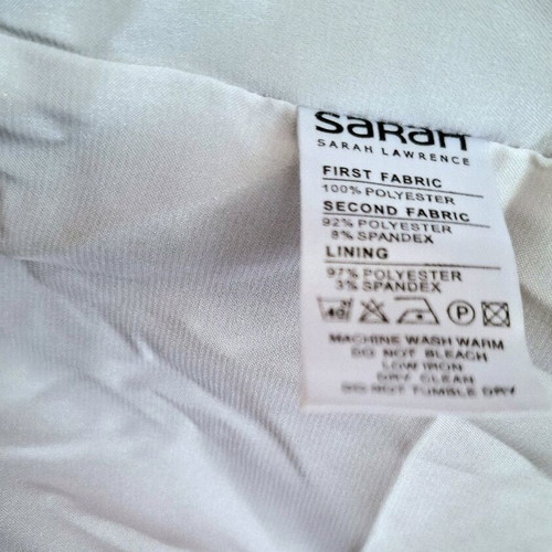 Sarah Lawrence dress with Art Deco pattern like new, multicolor