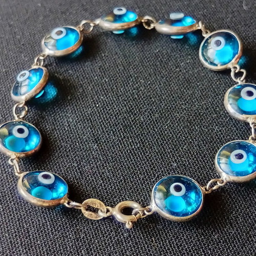 Murano silver bracelet like new, 18 cm