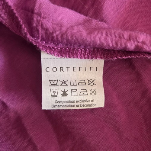 Cortefiel Magenta Shirt Boho Maxi Dress like new, size M