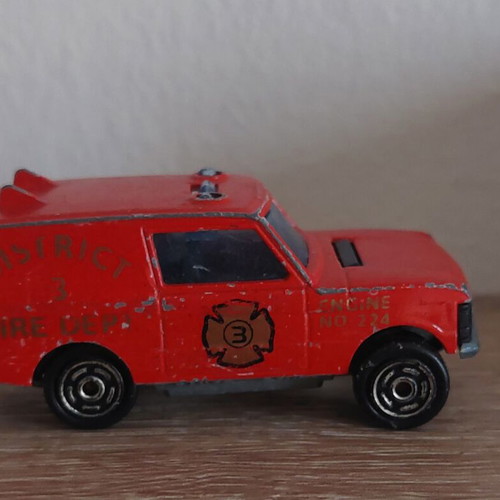 Majotette vintage fire truck used