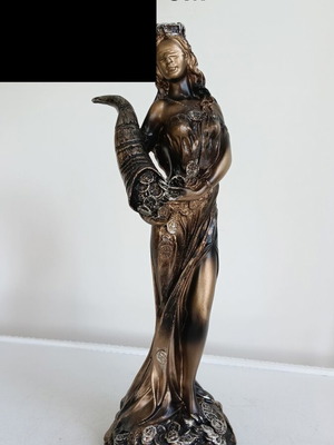 Fortuna statue goddess of fate happiness and luck like new 28 cm