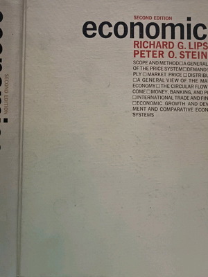 Economics Second Edition σκληρόδετο βιβλίο μεταχειρισμένο στα αγγλικά