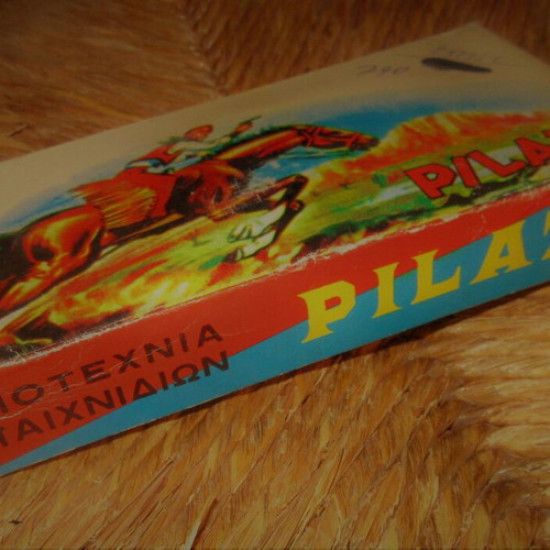 Western Pilaz Metal Toy Gun 60s like new