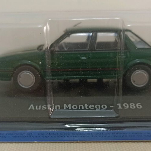 Unforgettable Cars Austin Montego 1986 1:43 scale model new