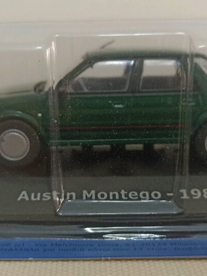 Unforgettable Cars Austin Montego 1986 1:43 scale model new