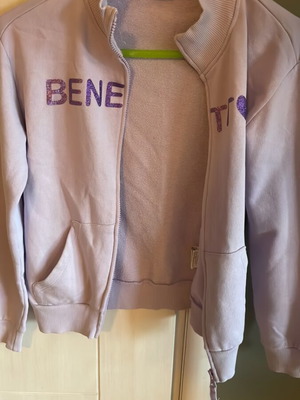 Ζακέτα Benetton μωβ για κορίτσι 11-12 ετών, σαν καινούργιο
