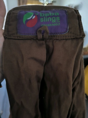 Baba sling like new, sling/baby carrier