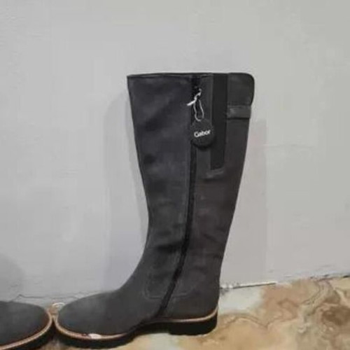 Gabor gray suede boots new size 41