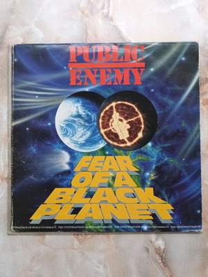 Public Enemy Fear Of A Black Planet vinyl used