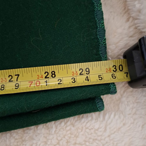 Green felt for cards like new, 2×1.60 m