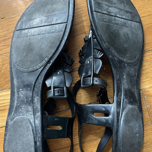 Melissa sandals used, size 40, black