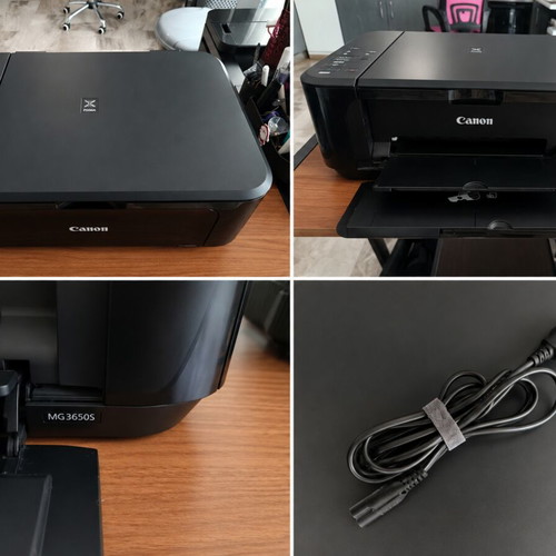 Canon PIXMA MG3650S Wi-Fi multifunction printer like new
