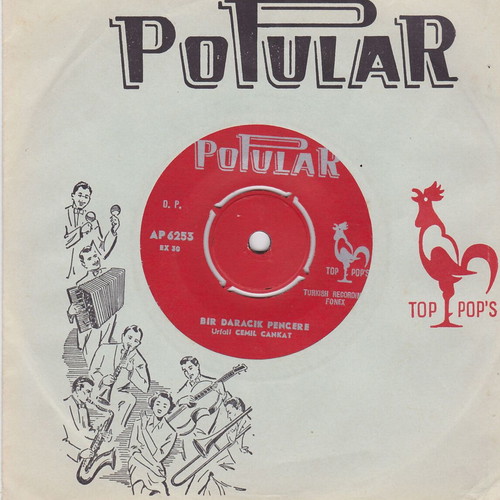 Nevin Akcan - Beklerim Yolunu / Cemil Cankat - Bir Daracik Pencere vinyl new, folk