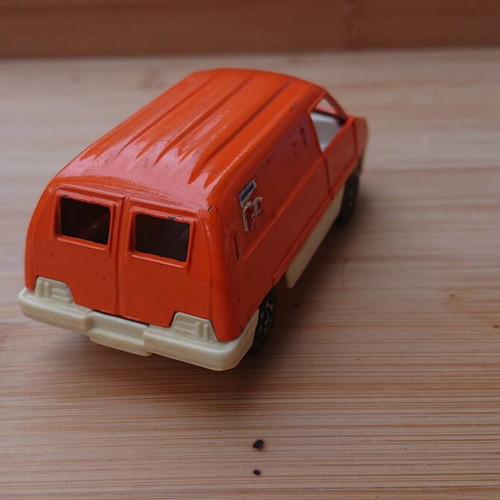 Corgi Cubs Orange Express Van 1978 diecast toy car used