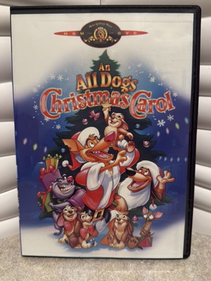 All Dogs Christmas Carol DVD used with Greek subtitles
