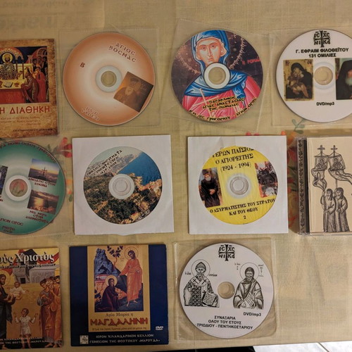Spiritual content DVDs used, pack of 11
