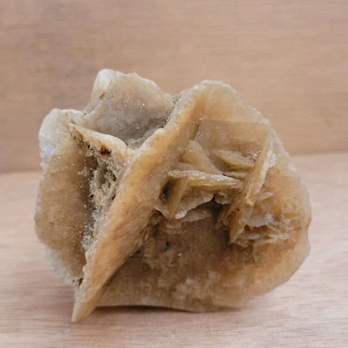 Selenite mineral desert rose like new from North Africa