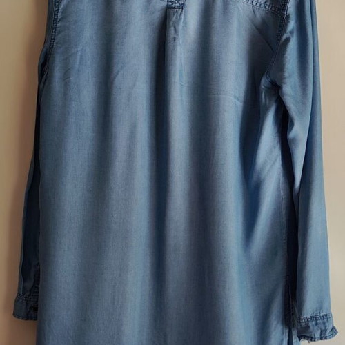 Funky Buddha long shirt dress denim look L used