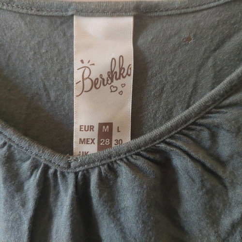 Bershka khaki women's top medium size used
