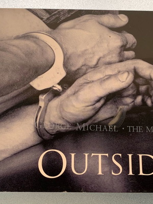 George Michael Outside digipack CD single μεταχειρισμένο, pop
