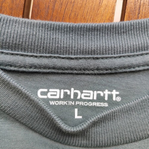 Carhartt WIP Madison S/S T-Shirt Park green size L like new