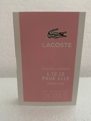 Eau de Lacoste L.12.12 Pour Elle Sparkling perfume tester new