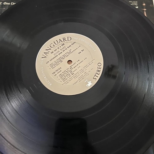 Joan Baez One Day At A Time vinyl used, very good condition