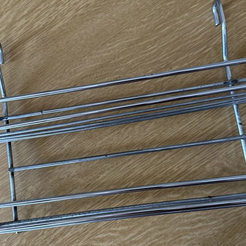 Metal Spice Rack in Chrome Like New