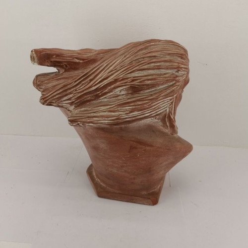 Clay figurine “Woman in the Air” used, 1980 era