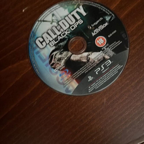Call of Duty Black Ops PS3 game