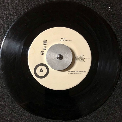 M|A|R|R|S Pump Up The Volume vinyl 7" single used, electronic