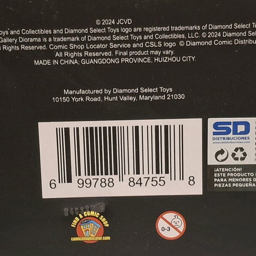 Jean-Claude Van Damme Bloodsport figure new, Diamond Select 2024