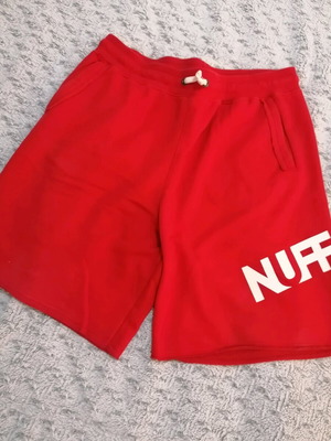 Nuff red bermuda shorts size M like new