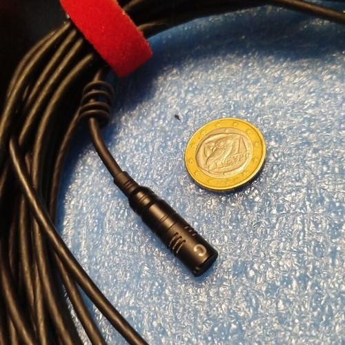 Audio-Technica Condenser Microphone cardioid, like new, 15m cable