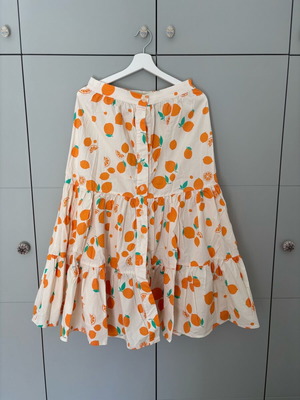 Karavan skirt like new, beige multicolor, size M